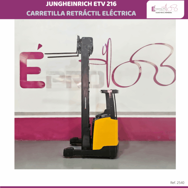 CARRETILLA RETRACTIL 1600 KILOS - Imagen 4