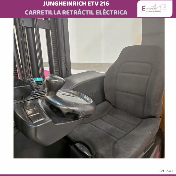 CARRETILLA RETRACTIL 1600 KILOS - Imagen 5