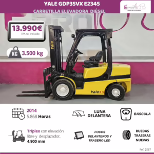 CARRETILLA ELEVADORA DIESEL