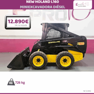 MINIEXCAVADORA NEW HOLAND