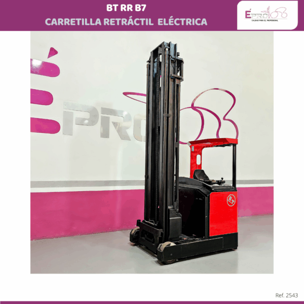 CARRETILLA RETRACTIL TRÍPLEX - Imagen 2