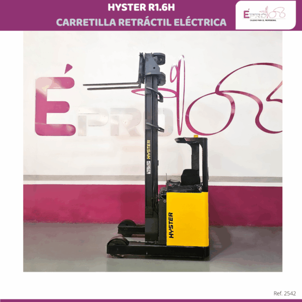 CARRETILLA RETRACTIL TRÍPLEX HYSTER - Imagen 4