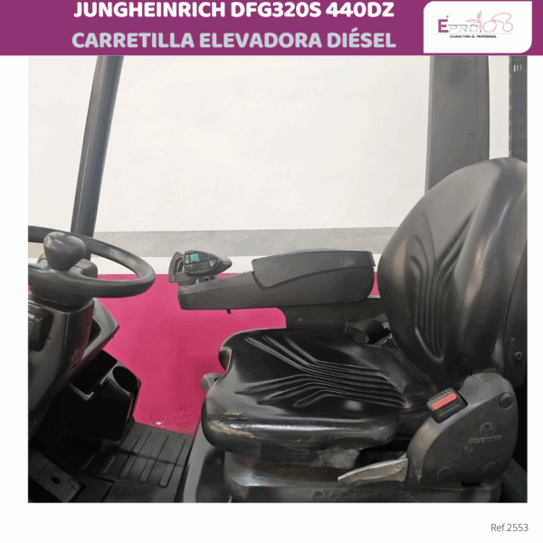 CARRETILLA ELEVADORA DIESEL JUNGHENRICH - Imagen 5