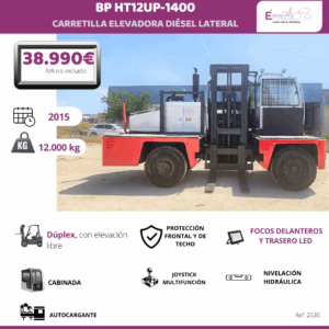 CARRETILLA ELEVADORA BP HT12UP-1400