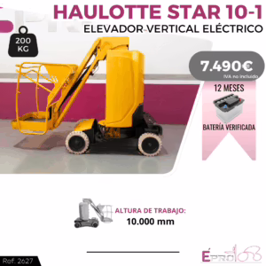 ELEVADOR VERTICAL HAULOTTE STAR 10-1