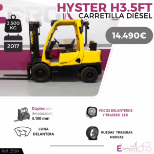 CARRETILLA ELEVADORA HYSTER H3.5FT