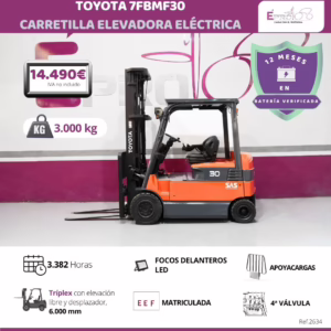 CARRETILLA ELEVADORA 7FBMF30