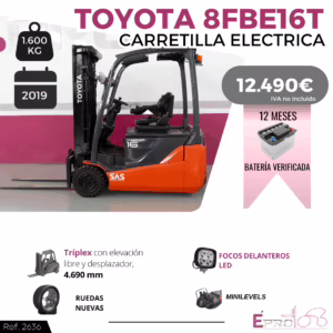 CARRETILLA ELECTRICA TOYOTA