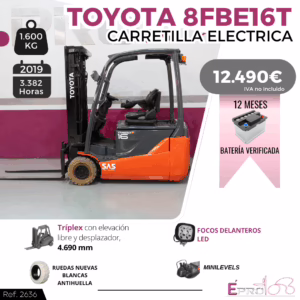 CARRETILLA ELECTRICA TOYOTA